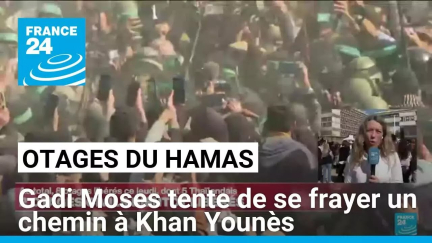 Libération d'otages israéliens : Gadi Moses tente de se frayer un chemin à Khan Younès