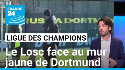 Ligue des Champions : le Losc face au "Mur jaune" de Dortmund • FRANCE 24