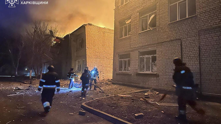 Live: Russian drone attack starts hospital fire in Ukraine’s Kharkiv region