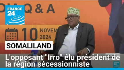 L'opposant "Irro" élu président de la région sécessionniste du Somaliland • FRANCE 24