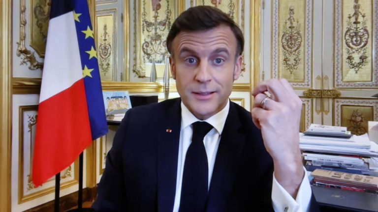 Macron says France won't send troops to Ukraine 'tomorrow' but may give security guarantees