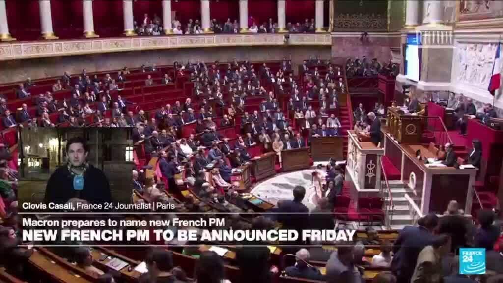 Macron to name new French prime minister Friday morning