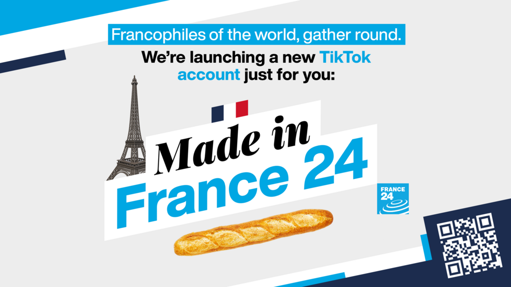 Made in FRANCE 24: Our new TikTok account about France