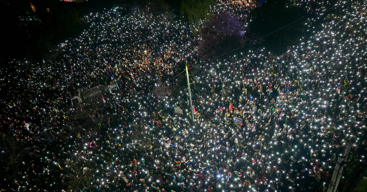 Manifestation géante contre la corruption en Serbie : «Ce 15 mars marque le début de la fin du régime»