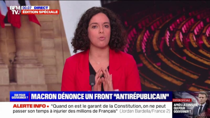 Manon Aubry (LFI): "Ceux qui pensent au NFP qu'il y a quelque chose à faire avec les macronistes en tournant le dos au NFP font une erreur"