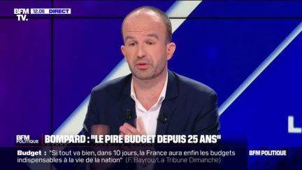 Manuel Bompard estime que le budget du gouvernement est le "pire depuis 25 ans"