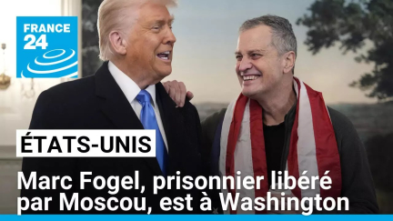 Marc Fogel, prisonnier américain libéré par Moscou, est à Washington • FRANCE 24