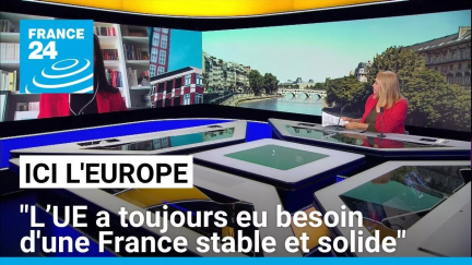 Mariya Gabriel : "L’UE a toujours eu besoin d'une France stable et solide" • FRANCE 24