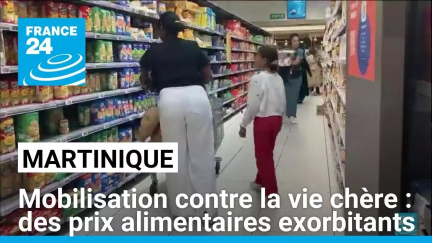 Martinique : derrière les manifestations, des prix alimentaires exorbitants • FRANCE 24