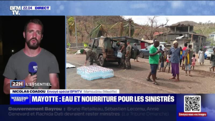 Mayotte : eau et nourriture pour les sinistrés - 22/12