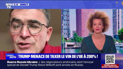 Menace de Donald Trump de taxer les vins européens: "Il fallait être naïfs pour ne pas s'attendre à ce genre d'annonce", relativise Francis Backert du syndicat des vignerons indépendants d'Alsace