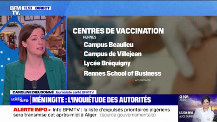 Méningite: l'alerte de Santé publique France après le recensement de près de 185 cas d'infections depuis le début de l'année