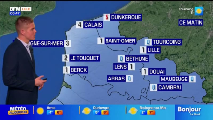 Météo Nord-Pas-de-Calais: un temps calme ce vendredi, jusqu'à 9°C à Calais