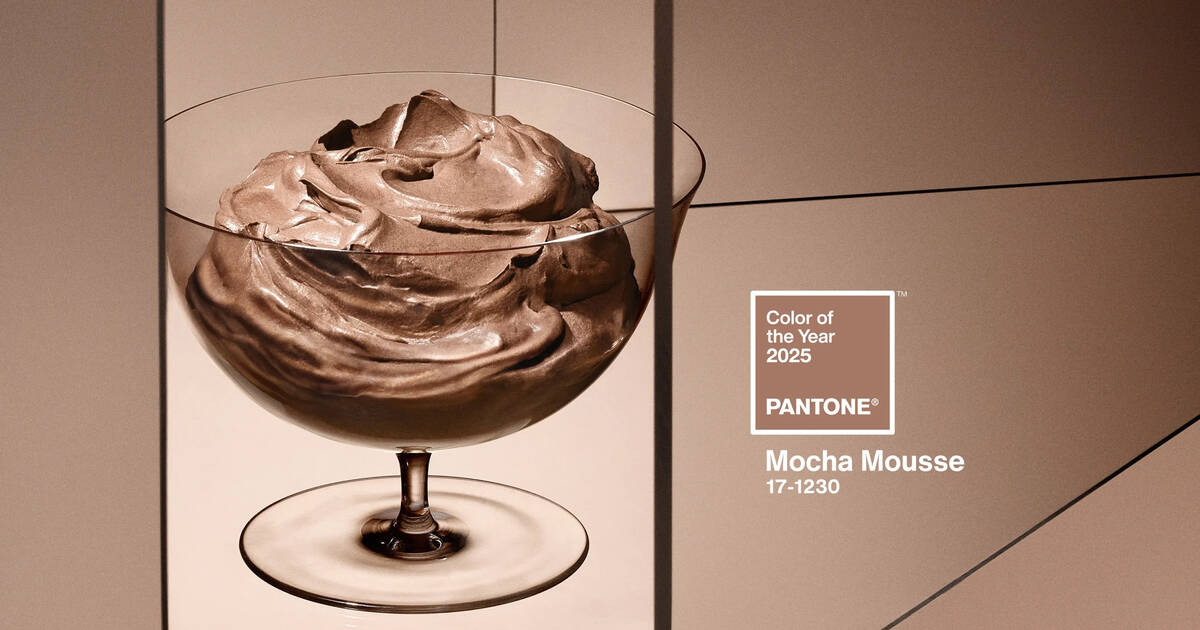 «Mocha mousse» couleur de l’année 2025 : un choix doux amer