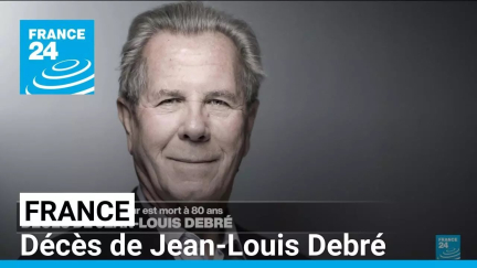 Mort de Jean-Louis Debré, ancien président du Conseil constitutionnel • FRANCE 24