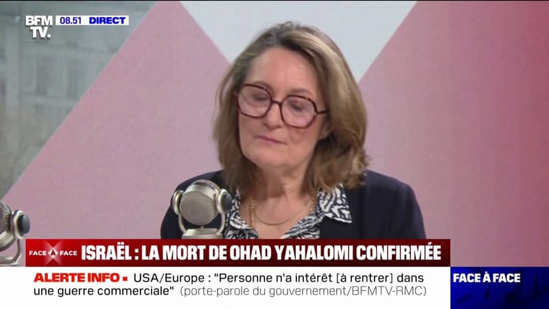 Mort de Ohad Yahalomi confirmée: "La France entière est en compassion avec la famille", indique Sophie Primas