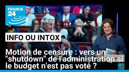 Motion de censure contre Barnier : la France se dirige-t-elle vers un shutdown à l'américaine ?