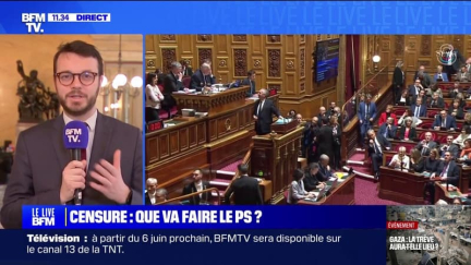 Motion de censure: "Nous n'avons pas encore fixé la position des socialistes", affirme Arthur Delaporte (PS)