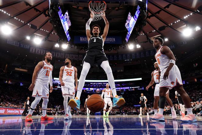 NBA : Victor Wembanyama brille au Madison Square Garden, malgré la défaite des San Antonio Spurs