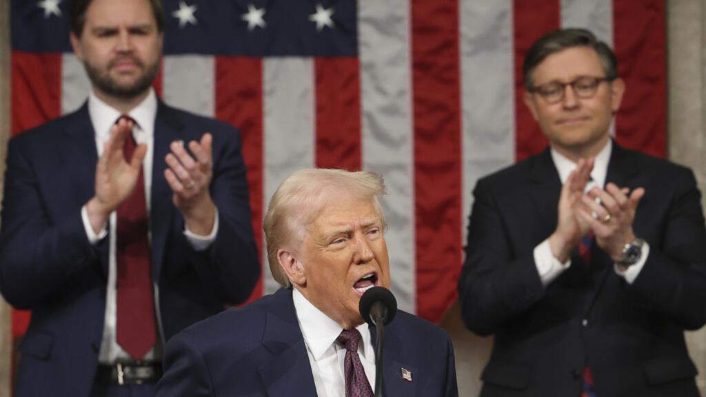 ‘Never seen a speech like this’: Trump rouses base in partisan address to Congress