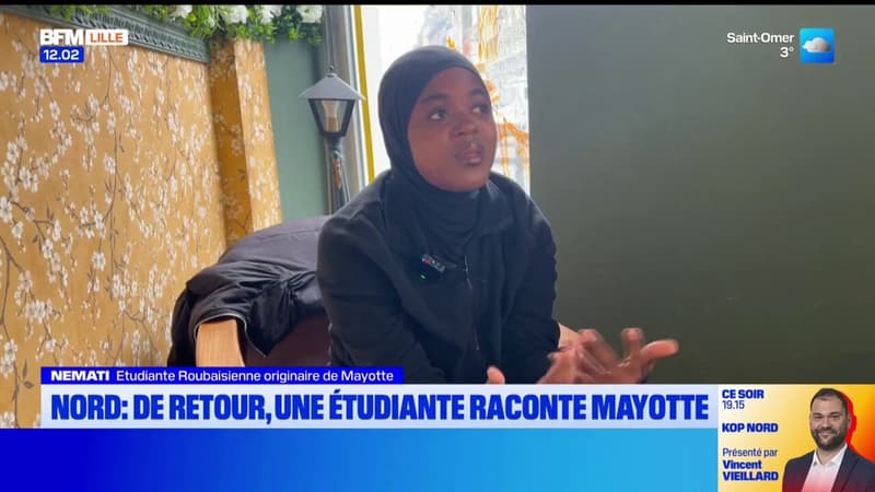 Nord: de retour de Mayotte, une étudiante originaire de l'archipel raconte le cyclone