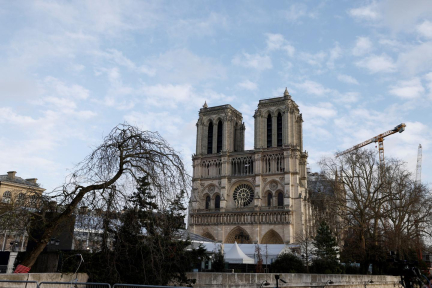 Notre-Dame accueille ses premières messes de Noël depuis l’incendie de 2019