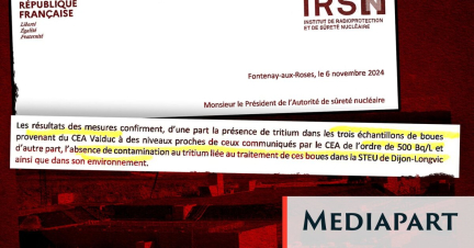 Nucléaire : une fuite de boues radioactives reste cachée au public