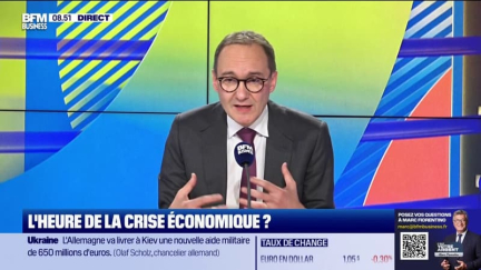 "On est en ralentissement économique assez fort. (...) On est, en France, que ce soit dans la partie industrie ou service, sur des niveaux de récessions", explique Wilfrid Galand, Stratégiste chez Montpensier Finance