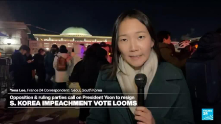 On the ground: Impeachment looms ever closer for South Korean president