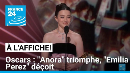 Oscars : triomphe pour "Anora" et déception pour "Emilia Perez" • FRANCE 24