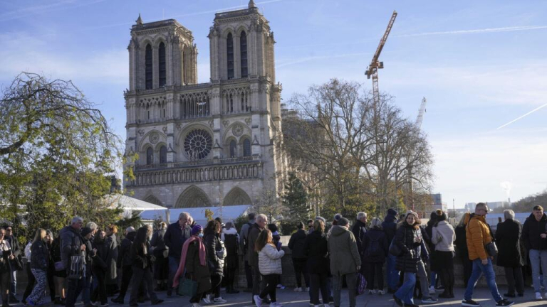 Paris prepares to host 50 heads of state at high-security reopening of Notre-Dame Cathedral