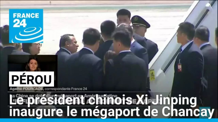 Pérou : le président chinois Xi Jinping inaugure le mégaport de Chancay, financé par Pékin