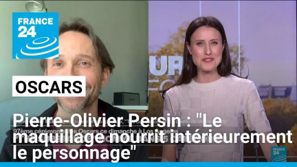 Pierre-Olivier Persin : "Le maquillage nourrit intérieurement le personnage" • FRANCE 24