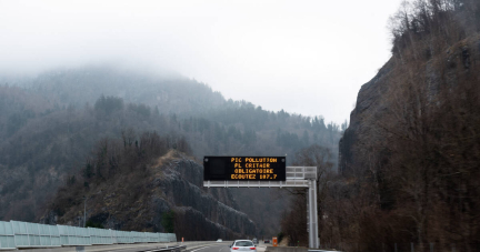 Pollution de l’air : des pics de particules fines à travers la France