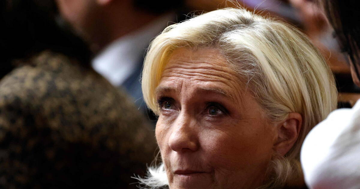 Pour justifier l’absention du RN sur Richard Ferrand, Marine Le Pen invoque… Aya Nakamura