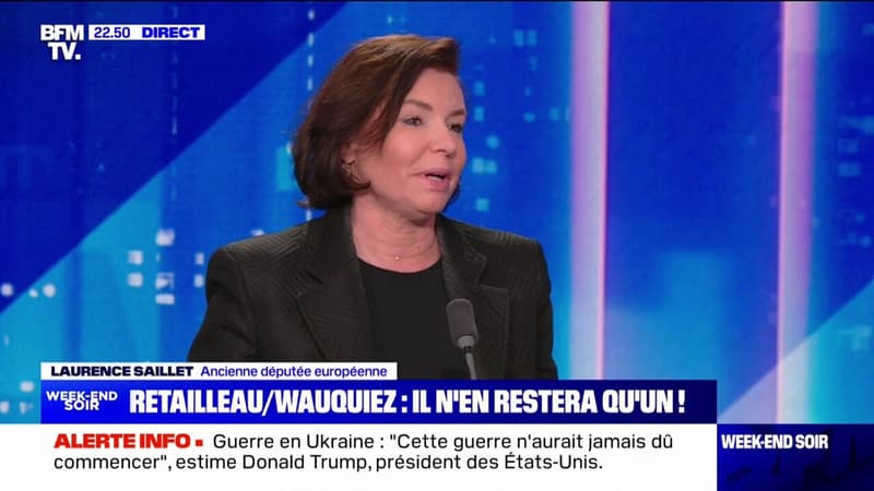 Présidence LR: "Certains ont oublié ce que Laurent Wauquiez leur avait permis de faire", déclare Laurence Saillet