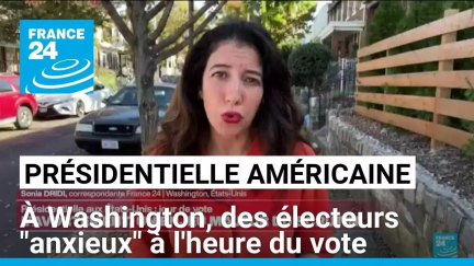 Présidentielle américaine : à Washington, des électeurs "anxieux" à l'heure du vote