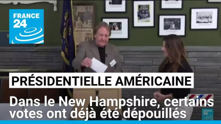 Présidentielle américaine : dans le New Hampshire, certains votes ont déjà été dépouillés