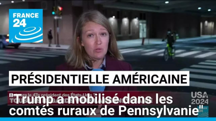 Présidentielle américaine : "Donald Trump a mobilisé dans les comtés ruraux de Pennsylvanie"