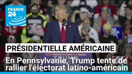 Présidentielle américaine : en Pennsylvanie, Trump tente de rallier l'électorat latino-américain