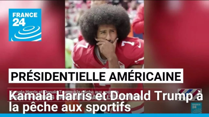 Présidentielle américaine : Harris et Trump à la pêche aux sportifs • FRANCE 24