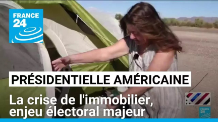 Présidentielle américaine : la crise de l'immobilier, enjeu électoral majeur • FRANCE 24