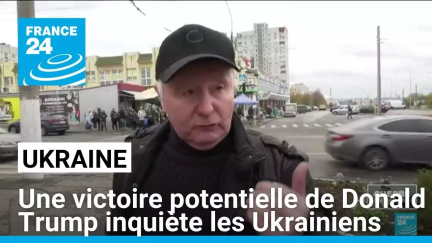 Présidentielle américaine : la victoire potentielle de Donald Trump inquiète les Ukrainiens