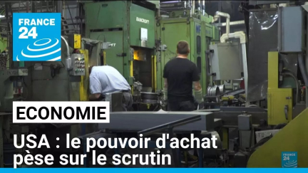 Présidentielle américaine : le pouvoir d'achat pèse sur le scrutin • FRANCE 24