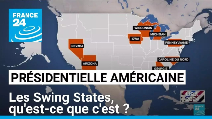 Présidentielle américaine : les Swing States, qu'est-ce que c'est ? • FRANCE 24