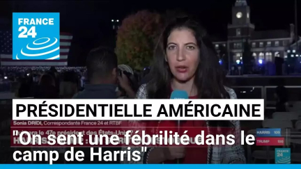 Présidentielle américaine : "On sent une fébrilité, une inquiétude" dans le camp de Kamala Harris