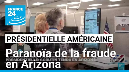 Présidentielle américaine : paranoïa de la fraude en Arizona • FRANCE 24