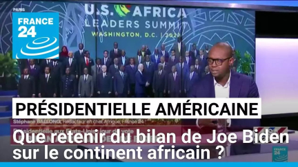 Présidentielle américaine : que retenir du bilan de Joe Biden sur l'Afrique ? • FRANCE 24