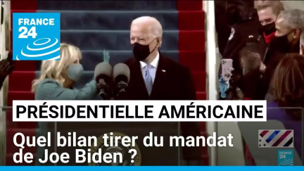 Présidentielle américaine : quel bilan tirer du mandat de Joe Biden ? • FRANCE 24