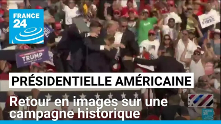 Présidentielle américaine : retour en images sur une campagne historique • FRANCE 24